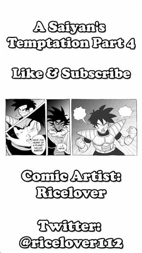 A Saiyan's Temptation | Dragon Ball Comic Dub Part 4