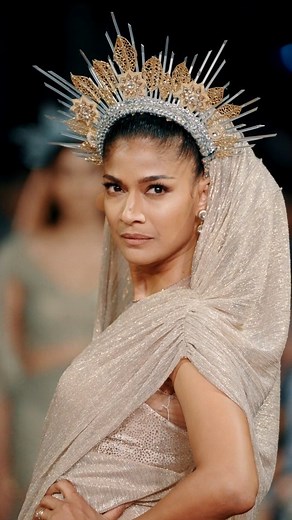 “When I started, I did not realize how powerfully embedded the draped form was. Everyone thinks of India as colour and embroidery or surface embellishment. In fact, it is much more.” @carolmgracias walks like a goddess in one of our signature draped forms that is our homage to the versatility and sensuality of the historic drape. Published by: @rolibooks Official unveiling at @artmumbaiofficial Pouring Partner: @chandonindia Styling: @gautamkalraindia Show Direction: @preferredprofessionals Prod