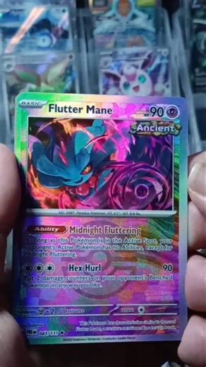 Flutter Mane [Poke Ball] #prismaticevolutions #pokemon #pokemoncards