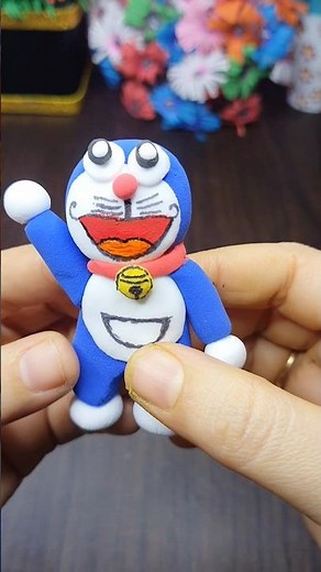 I Made My Own Doraemon Out Of Clay