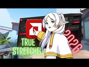 AMD TRUE STRETCHED RES VALORANT 2026 ( No black bars )
