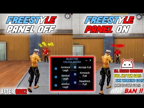 FREE FIRE NEW💣VERSION ⚙️Volpp SENSI🎯FREESTYLE PAINEL☠️ SETTING☠️NO RECOIL👾 HOW TO USE PAID#ob52