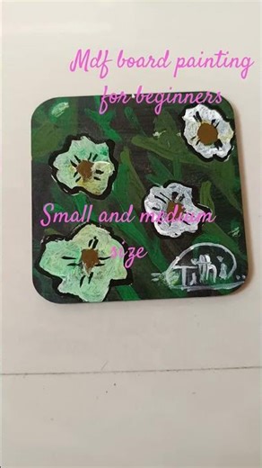 for beginners #art #diy #mdfboard