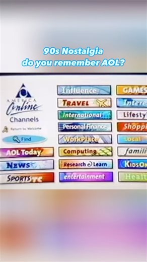 The History Source on Instagram: "When it comes to 90s history, AOL stands out as a cultural and technological icon, shaping the early internet experience for millions. By 1998, the year this commercial was released, AOL had introduced millions of households to email, instant messaging, and the World Wide Web. Its easy-to-use interface, iconic “You’ve Got Mail” alert, and widespread distribution of free trial CDs made it the gateway to digital connectivity. AOL also played a central role in shap