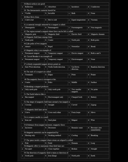 physics class 9 ch 4,5,6,7,8,9 important mcqs