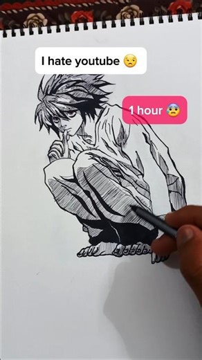 Youtube doesn't like these kind of shorts 😒 #shorts #animeart #anime