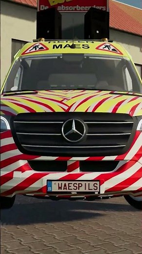 Tom Waes Crash busje, carnavalswagen in Farming Simulator 19! Edit