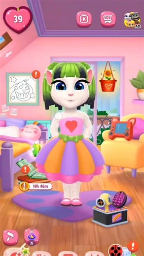 #short My Tom called papa I love #talkingtom #viral #funny #cat#tom