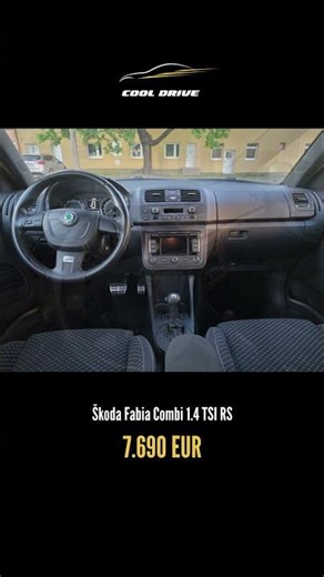 Škoda Fabia Combi 1.4 TSI RS - 7 690 EUR !!