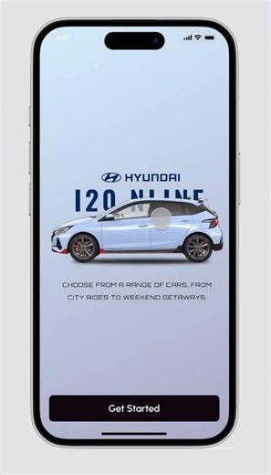 Car Carousel Animation UX Design Micro Animation