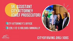 Looking for a job with excellent benefits, competitive pay and career growth opportunities? Join the City of Irving! Check out our featured jobs below, and view the full list of available positions at CityofIrving.org/Jobs. | City of Irving, Texas - City Hall | Facebook