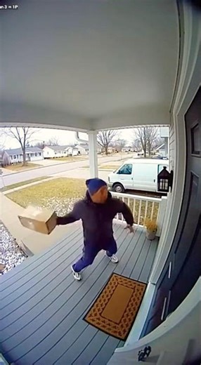 Worst Delivery Ever Caught on Camera #shorts