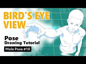 How to Draw in Perspective - Poses from Above (Bird's Eye View)