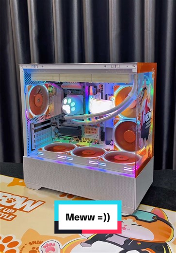 Mew mew Case =))NTK Computer Tư vấn cấu hình, cungcấp linh kiện - build Pc gia thợ - Lắp đặt Pc tại nhà kv Hn - cod toàn quốc #pcgaming #ntkcomputer #pc