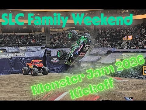 SLC Family Weekend: Clark Planetarium & Monster Jam 2026 Kickoff