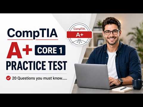 CompTIA A+ Core 1 Practice Test | 20 Questions You Must Know #comptiaexam #comptiaaplus #comptia
