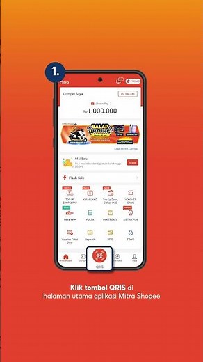 Semua kebutuhan transaksimu kini bisa dipenuhi dalam satu aplikasi Mitra Shopee!📲✨