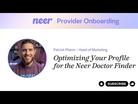 How to get listed on NEER Doctor Finder Directory