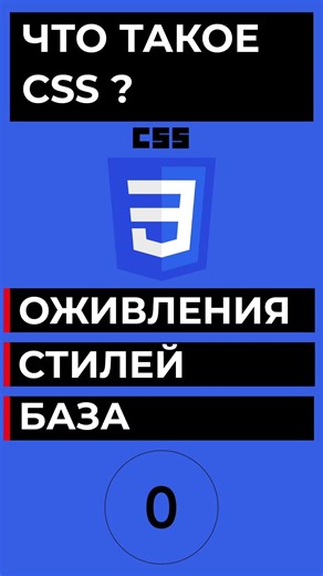 ЧТО ТАКОЕ CSS