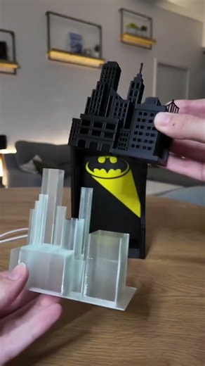 3D Printed Batman Signal Lighting Up the City! 🦇✨