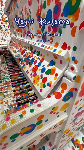 one of the masterpiece by Yayoi Kusama, an artist from Japan ... Rest in Peace