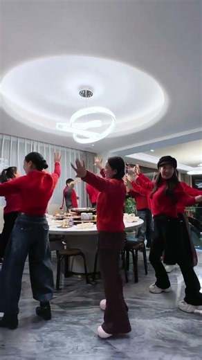 #Table dance#Party dance#The sister group is having a great time#Easy to Learn Series.#Tea