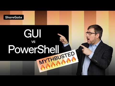 PowerShell or GUI? Let's settle this IT admin debate | M365 Mythbusters Ep. 4