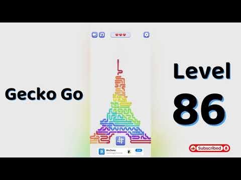 Gecko Go Level 86 Walkthrough 🦎 | Puzzle Escape Game | Safe Path Strategy & Solutions