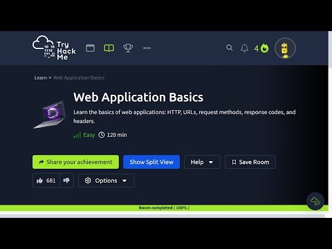 Web Application Basics - TryHackMe room walkthrough