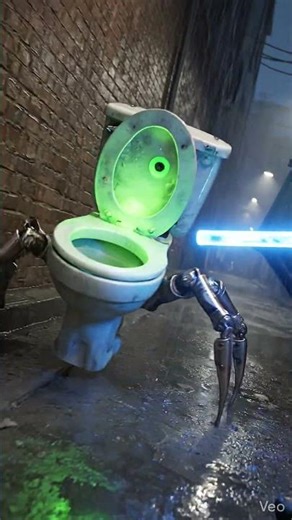 Heard a weird laugh from this alleyway toilet... 💀