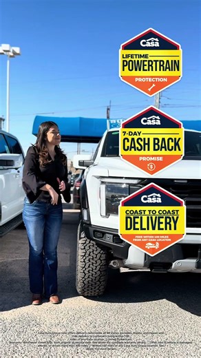 Why buy your next Ford from Casa Ford? Simple. You get more peace of mind from day one