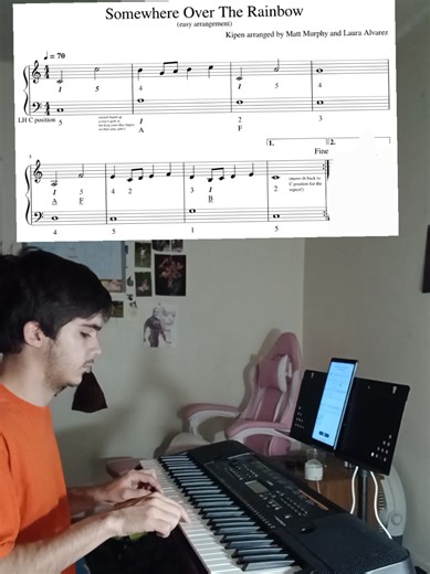 Somewhere Over The Rainbow #piano | piano