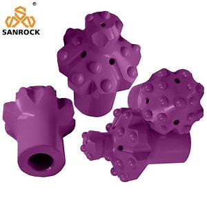 [Hot Item] Thread Button Bit Rock Drilling Tools Top Hammer Integral Reaming Drilling Bit