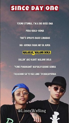 Since Day One – Skusta Clee ft. Flow G (Lyrics)
