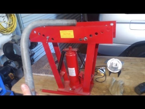 S&SCUSTOMS-How to bend pipe to make go-kart , mini bike frames etc