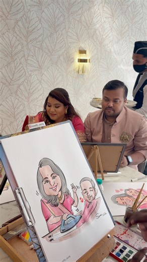 LIVE Caricature Drawing 🎨 Turning Faces into Funny Art!