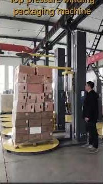 Top pressure winding packaging machine