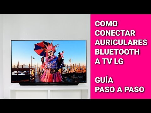 Como conectar AURICULARES BLUETOOTH a TV LG