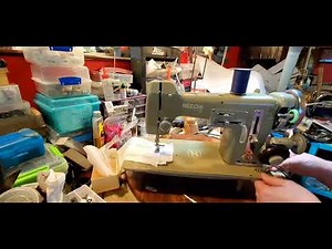 Necchi Mira BU sewing machine demonstration