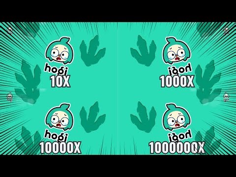 Dino Hogi Logo Intro Getting 1000000X Fast