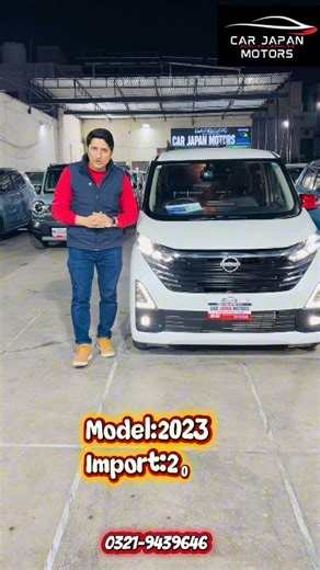 Model:2023 Import:2025 Mileage:10k Price:4395000/- 360 Cam Pro Pilot BSM Blind Spot Monitor Alloy Wheels 6 CAR JAPAN MOTORS Parking Sensors Adaptive Cruise Control Multimedia Steering Contact: M Faheem 0321-9439646 Website www.carjapan.pk Showroom Address: 15A JOHAR TOWN NEAR AKBAR CHOWK Moulana Shoukat Ali Road #carjapanmotors #fbreels #fypシ゚ #forsale #freshimport2025 #Japanese #lahore #carsofinstagram @top fans | Car Japan Motors