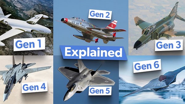 The Evolution of Fighter Jets: Key Differences Across Generations