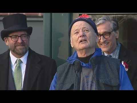 Bill Murray honors the late Harold Ramis on "Groundhog Day"