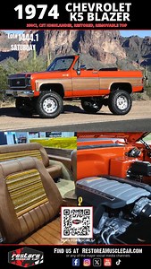 2.3K views · 51 reactions | Lot #1444.1 1974 K5 Blazer 1974 Big Sky...