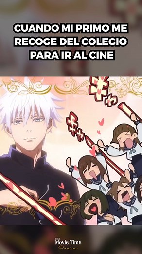 3.2M views · 163K reactions | Cuando mi "primo" me recoge del colegio para ir al cine... y es que hoy todos nos vamos a ver JJK ✨ CINE BASADRE S.A.C. | 20611003103 | Movie Time Premium | Facebook