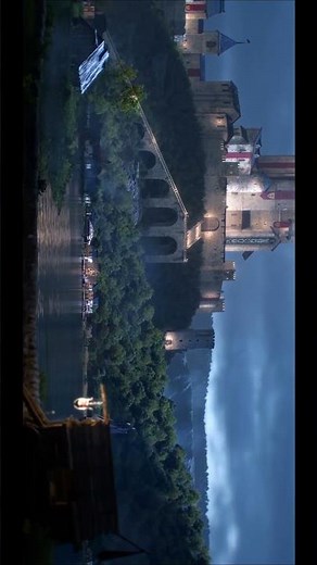 Night Castle Animation in Blender!