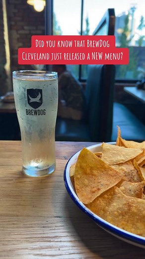 New menu at BrewDog? Yes please! They have one of our favorite waterfront, dog friendly patios in The Land! Ps- check out their beer slushy! #fyp #foryou #foryoupage #fypシ #food #foodie #foodietiktok #foodreview #foodtok #restaurantlife #restaurant #cleveland #cle #clevelandblogger #foodblogger #clefood #restaurantreview #clevelandfood #cleeats #216 #downtowncleveland #brewdog #brewdogbeer #brewdogcleveland #clevelandpatio #explorecleveland #theflatscleveland #flatscleveland #downtownclevelandho