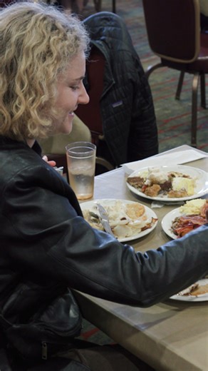 The buffet was a quintessential all-American idea: lots of food at a low price. It took off through the 1980s, but in the 2000s, the restaurant concept struggled to keep up in an era of fad diets. The COVID-19 pandemic certainly didn't help. But Shady Maple, in East Earl, Pennsylvania, has come out thriving. On a Saturday, 8,000 people wait in line to chow down on its traditional Pennsylvania Dutch fare. Producer Abby Narishkin goes inside the kitchen and takes a seat herself to see if this plac