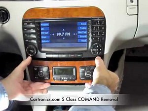 S Class Radio Removal