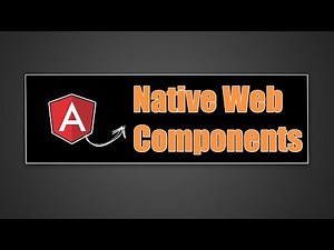 Angular Elements Introduction & Walkthrough